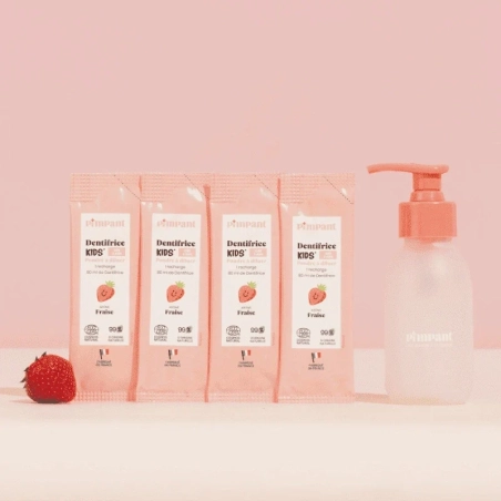 Coffret dentifrice Kids Fraise "Mon premier dentifrice" - Dès 3 ans, en Poudre à diluer - Pimpant