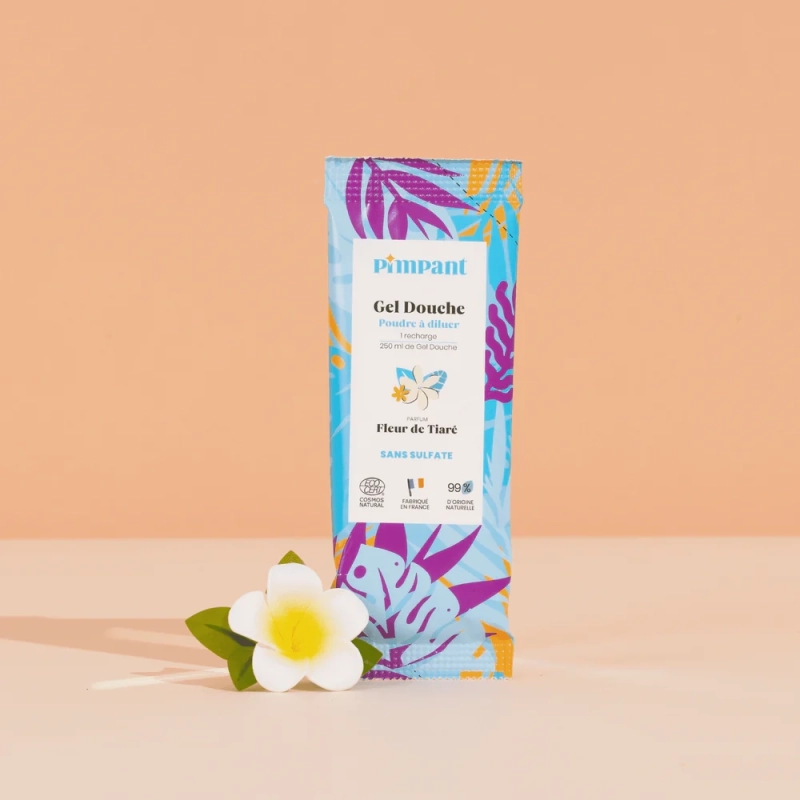 Gel douche Corps - RECHARGE Poudre à diluer - Pimpant
