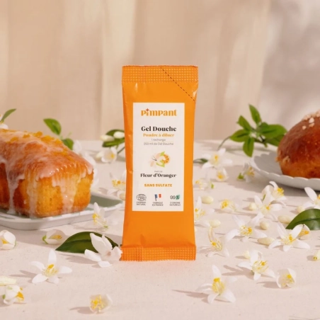 Gel douche Corps - RECHARGE Poudre à diluer - Pimpant