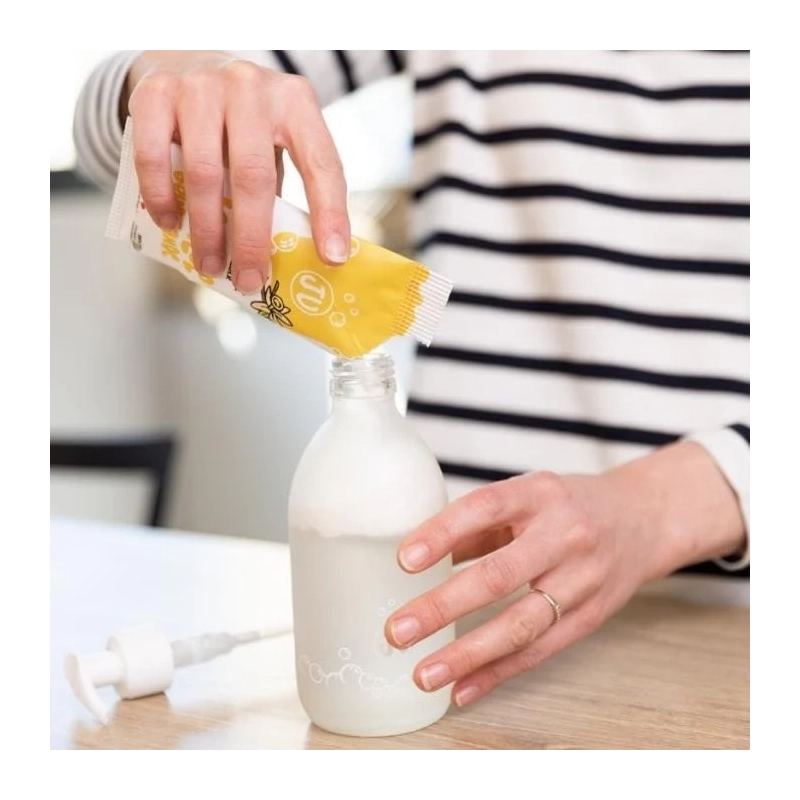 Gel douche Corps - RECHARGE Poudre à diluer - Pimpant