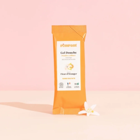 Gel douche Corps - RECHARGE Poudre à diluer - Pimpant