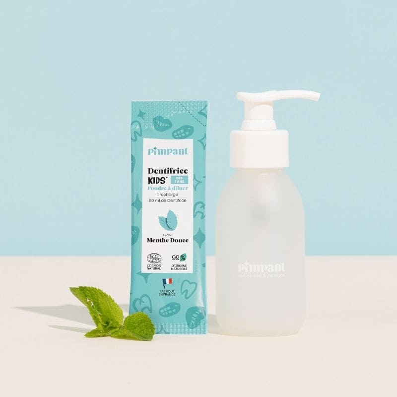 Kit découverte Dentifrice Kids Menthe Douce (+ 7 ans) - Pimpant