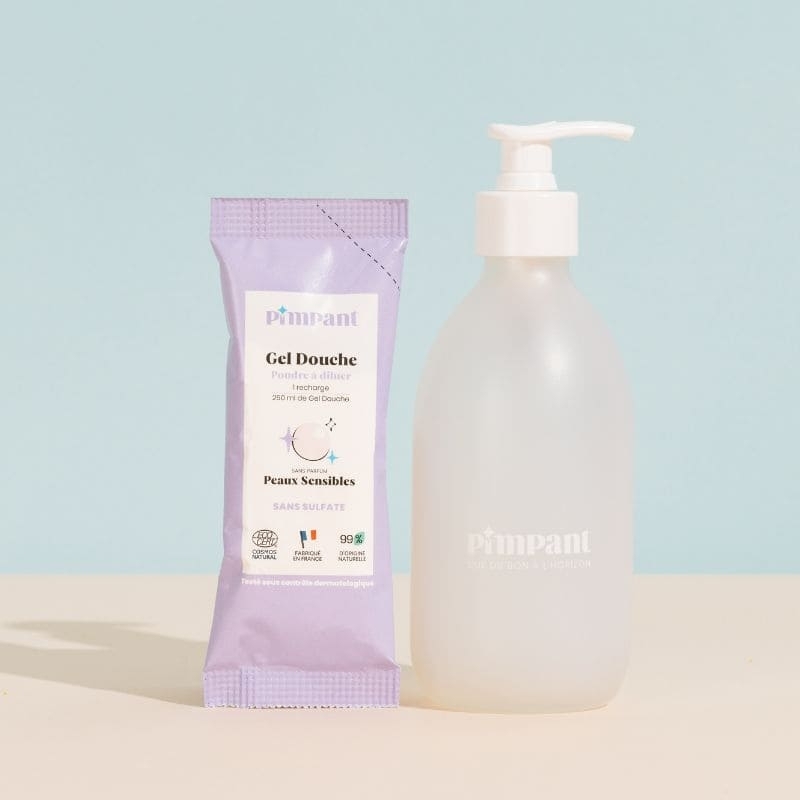 Kit découverte Gel Douche, en Poudre à diluer - Pimpant