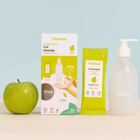 Kit découverte Gel Douche, en Poudre à diluer - Pimpant