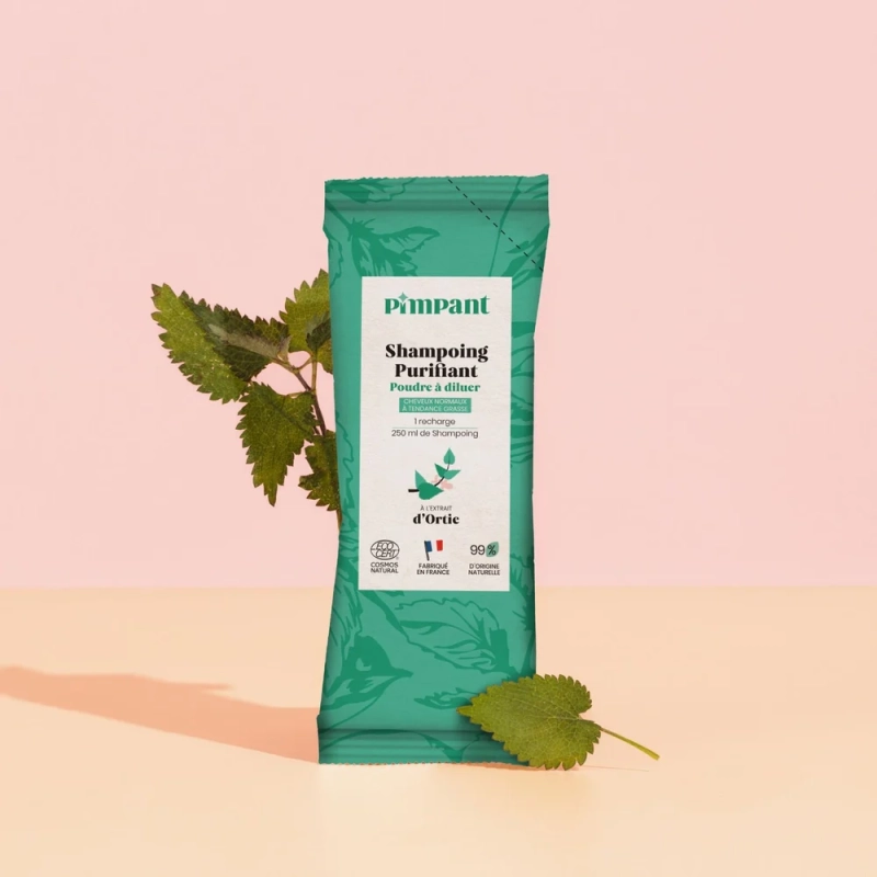 Shampoing Purifiant  - RECHARGE Poudre à diluer - Pimpant