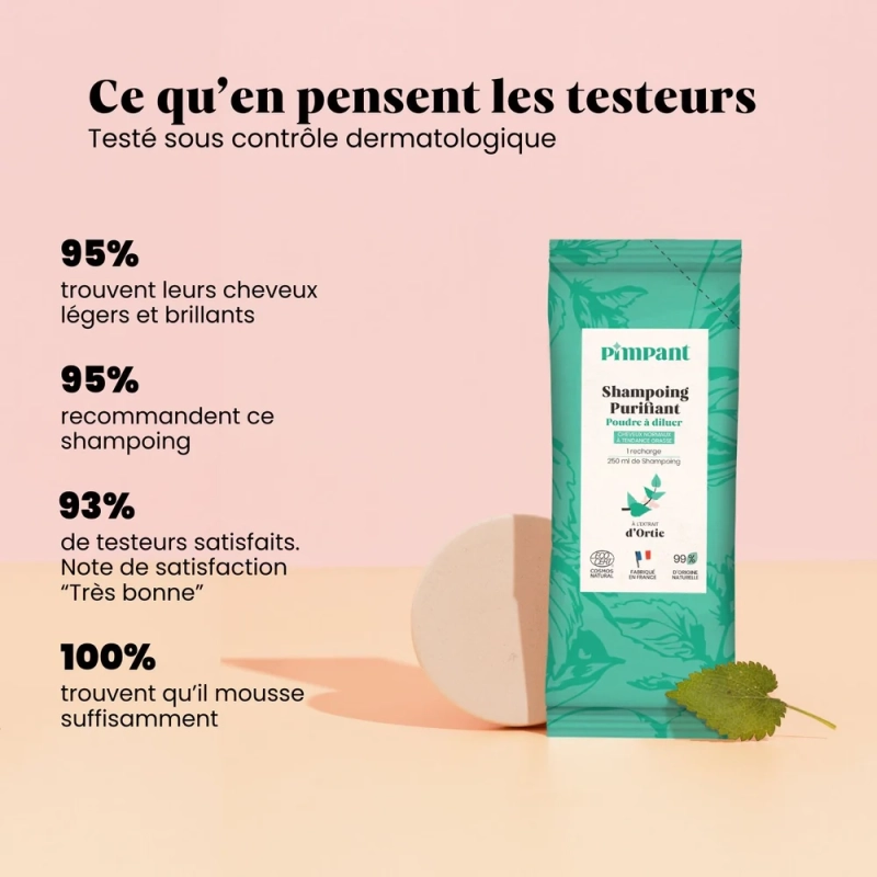 Shampoing Purifiant  - RECHARGE Poudre à diluer - Pimpant