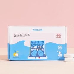 Tablettes Lave Vaisselle Sans Film x 40 - Pimpant