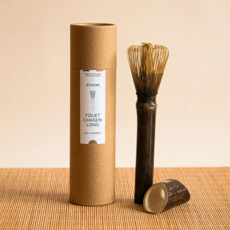 Fouet en bambou à manche long pour matcha - Chasen - Anatae